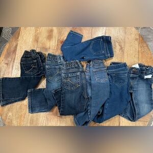 Stylish Denim Jeans Lot for Kids Size 18 Months-7 PAIRS